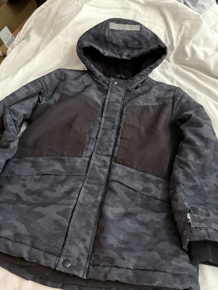 Immagine di Black And Grey Camo Hooded Jacket 6